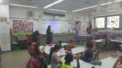 أسبوع الكتاب والحكواتي الرمضانية في القرية التعليمية بيافا